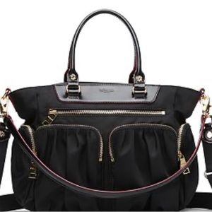 MZ Wallace Abby Tote Black Bedford Small